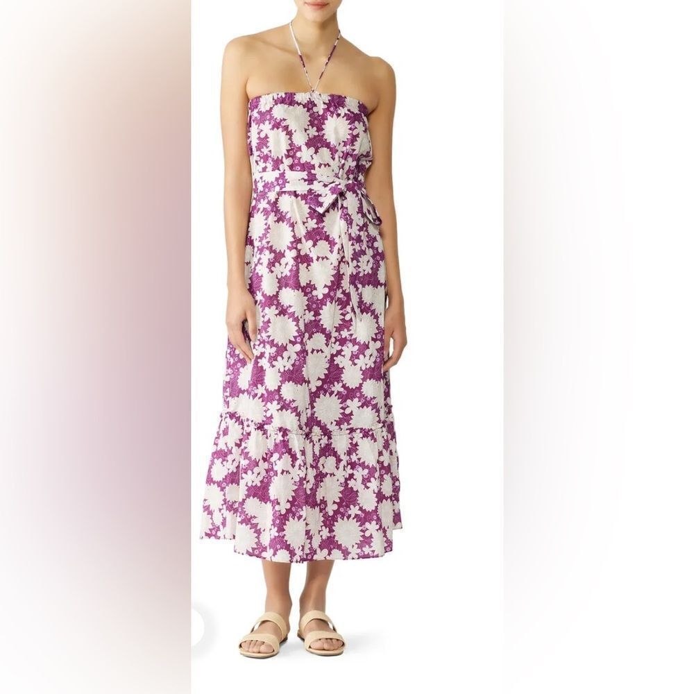 Miguelina Magenta Emery Dress Size Small